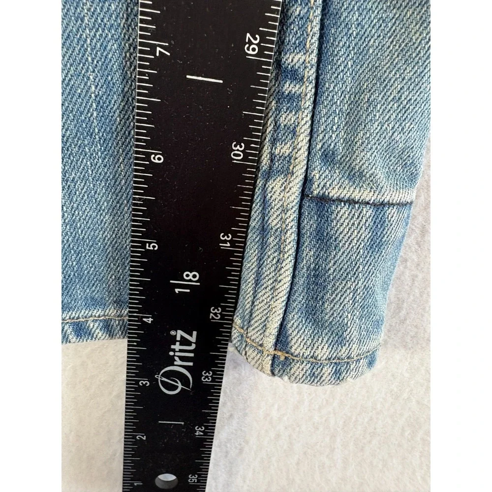 Banana Republic Utility Bootcut Jeans Men 34 Blue Denim Light Wash Everyday Wear